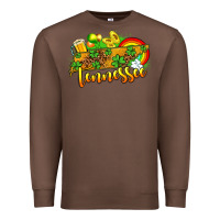 Chestnut St. Patrick's Tennessee map Premium Sweatshirt - OliviaCreatesArt