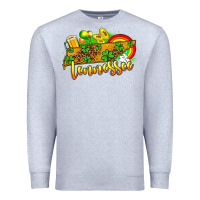Heather Grey St. Patrick's Tennessee map Premium Sweatshirt - OliviaCreatesArt