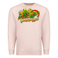 Pale Pink St. Patrick's Tennessee map Premium Sweatshirt - OliviaCreatesArt