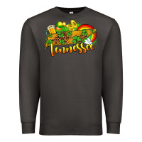 Smoke St. Patrick's Tennessee map Premium Sweatshirt - OliviaCreatesArt