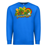 True Royal St. Patrick's Tennessee map Premium Sweatshirt - OliviaCreatesArt