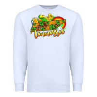 White St. Patrick's Tennessee map Premium Sweatshirt - OliviaCreatesArt