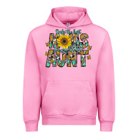 Fuchsia Pink only the best moms get promoted to aunt Urban Hoodie - CowhideDigitalArt