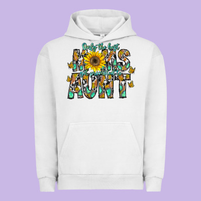 Only The Best Moms Get Promoted To Aunt Urban Hoodie Designed By Cowhidedigitalart