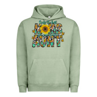 Pigment Oil Green only the best moms get promoted to aunt Urban Hoodie - CowhideDigitalArt