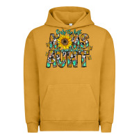 Pigment Peanut Butter only the best moms get promoted to aunt Urban Hoodie - CowhideDigitalArt