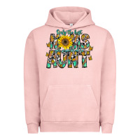 Pigment Salmon only the best moms get promoted to aunt Urban Hoodie - CowhideDigitalArt