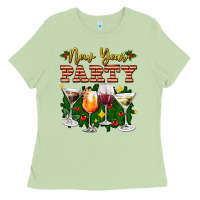 Matcha new year party christmas coctail Ladies Tee - AdoDesignShop