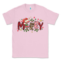 Bubblegum Pink merry Classic Tee - MaliasSmallBusiness