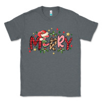 Charcoal Heather merry Classic Tee - MaliasSmallBusiness