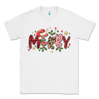 White merry Classic Tee - MaliasSmallBusiness