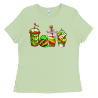 Matcha juneteenth coffee Ladies Tee - Jasminsmagicworld