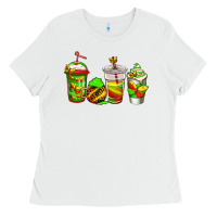 White juneteenth coffee Ladies Tee - Jasminsmagicworld