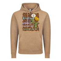 Vintage Coffee kindness is free sprinkle Vintage Hoodie - NancyCooperArtShop