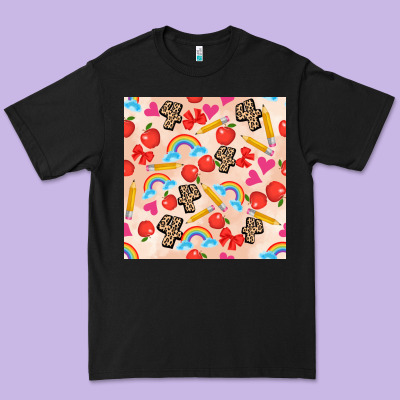 Back To School Seamless Pattern 4 (3600x3600) Premium Tee Designed By Adodesignshop
