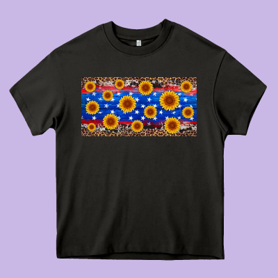 Armed Forces Day Sunflower Heavy Core Tee Designed By Artiststas