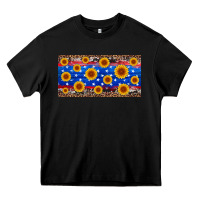 Black armed forces day sunflower Heavy Core Tee - Artiststas