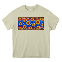 Mossy armed forces day sunflower Heavy Core Tee - Artiststas