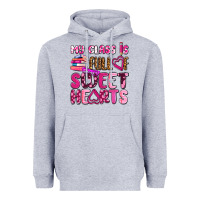 Heather Grey my class is full of sweet hearts olivia Heavyweight Hoodie - OliviaCreatesArt