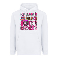 White my class is full of sweet hearts olivia Heavyweight Hoodie - OliviaCreatesArt