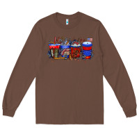 Chestnut labor day drink Long Sleeve Tee - RacoonDesign