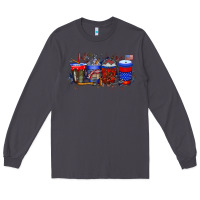 Smoke labor day drink Long Sleeve Tee - RacoonDesign