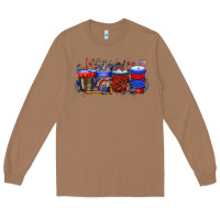 Toasted Coconut labor day drink Long Sleeve Tee - RacoonDesign