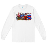 White labor day drink Long Sleeve Tee - RacoonDesign