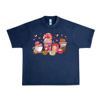 Navy mexican pan dulce coffee cups Urban Heavy Tee - MaliasSmallBusiness