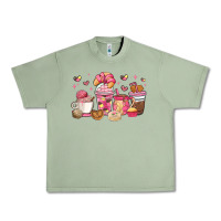 Oil Green mexican pan dulce coffee cups Urban Heavy Tee - MaliasSmallBusiness
