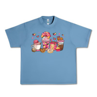 Pebble Blue mexican pan dulce coffee cups Urban Heavy Tee - MaliasSmallBusiness