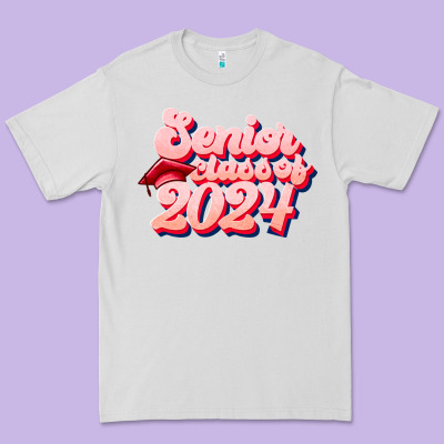 Senior Class Of 2024 Premium Tee Designed By Jahusdesignshop