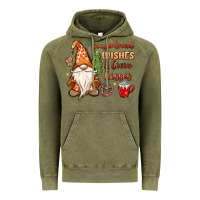 Vintage Olive gingerbread wishes cocoa kisses Vintage Hoodie - MaliasSmallBusiness