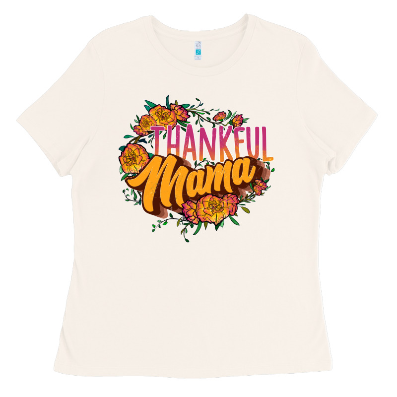 Thankful Mama Ladies Tee by JahusDesignShop | Teevron