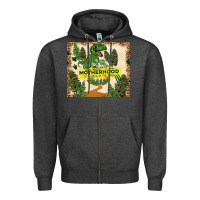 Charcoal Heather motherhood is a walk in the park Zipper Hoodie - TumblerDesignByShophia