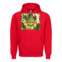 Red motherhood is a walk in the park Zipper Hoodie - TumblerDesignByShophia