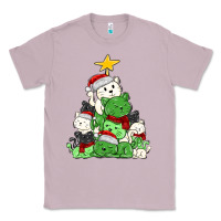 Lilac Christmas cat tree Classic Tee - MaliasSmallBusiness