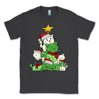 Smoke Christmas cat tree Classic Tee - MaliasSmallBusiness