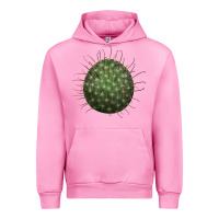 Fuchsia Pink Arizona Fishhook Cactus Urban Hoodie - LillyAllenDesigns