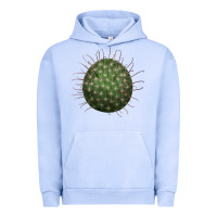 Pigment Grape Ice Arizona Fishhook Cactus Urban Hoodie - LillyAllenDesigns