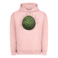 Pigment Salmon Arizona Fishhook Cactus Urban Hoodie - LillyAllenDesigns