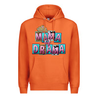 Carrot Mama of Drama Mother's Day Premium Hoodie - CowGirlArtShop