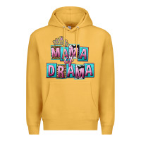 Mustard Mama of Drama Mother's Day Premium Hoodie - CowGirlArtShop