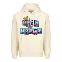 Sandshell Mama of Drama Mother's Day Premium Hoodie - CowGirlArtShop