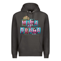 Smoke Mama of Drama Mother's Day Premium Hoodie - CowGirlArtShop