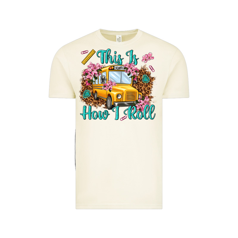 This Is How I Roll Vintage Tee by NancyCooperArtShop | Teevron