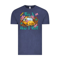 Vintage Denim this is how i roll Vintage Tee - NancyCooperArtShop
