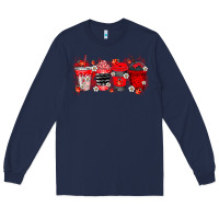 Navy lady bug drink Long Sleeve Tee - RacoonDesign