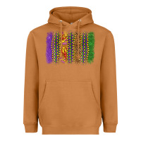 Meerkat mardi gras brushstroke Heavyweight Hoodie - OliviaCreatesArt