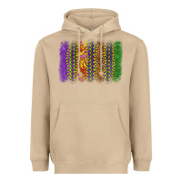 Mushroom mardi gras brushstroke Heavyweight Hoodie - OliviaCreatesArt